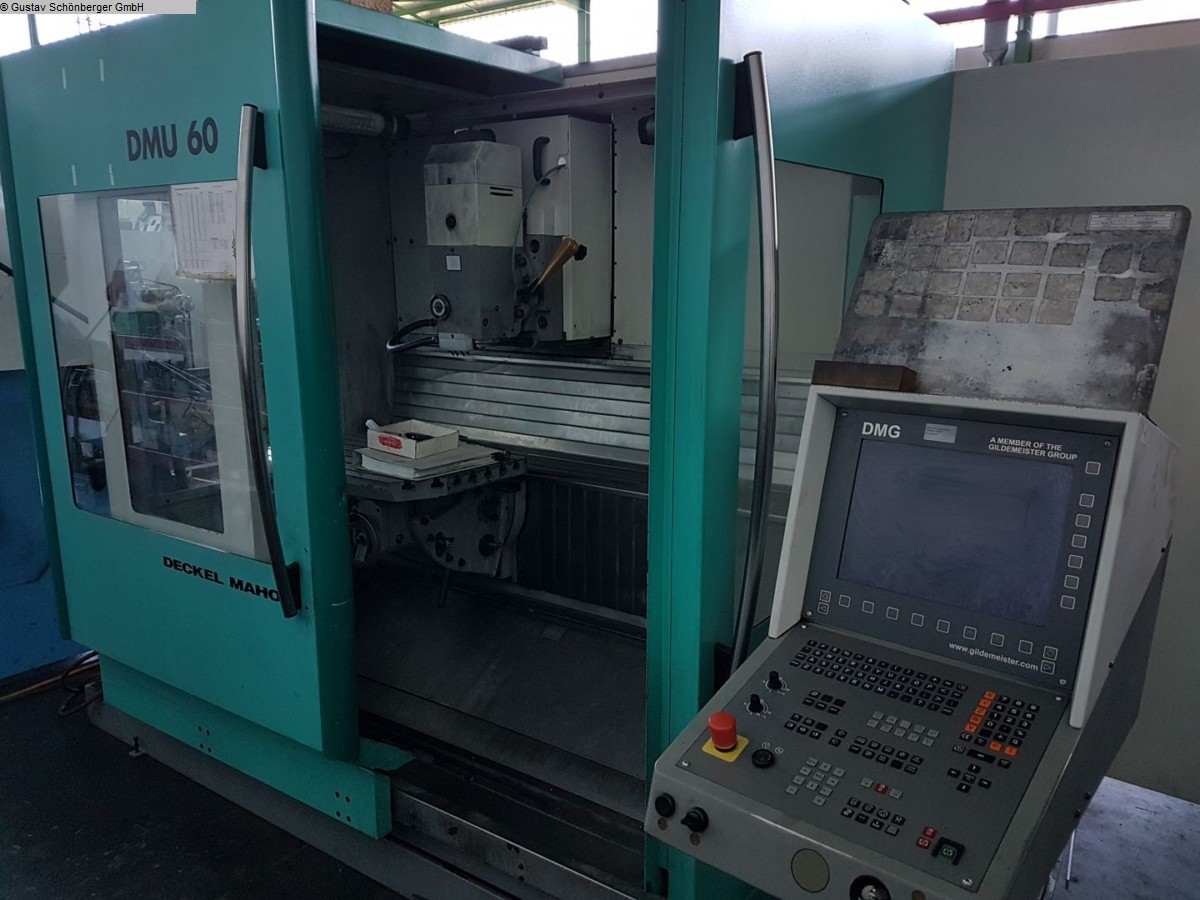 used Machines available immediately Tool Room Milling Machine - Universal DMG-DECKEL DMU 60T