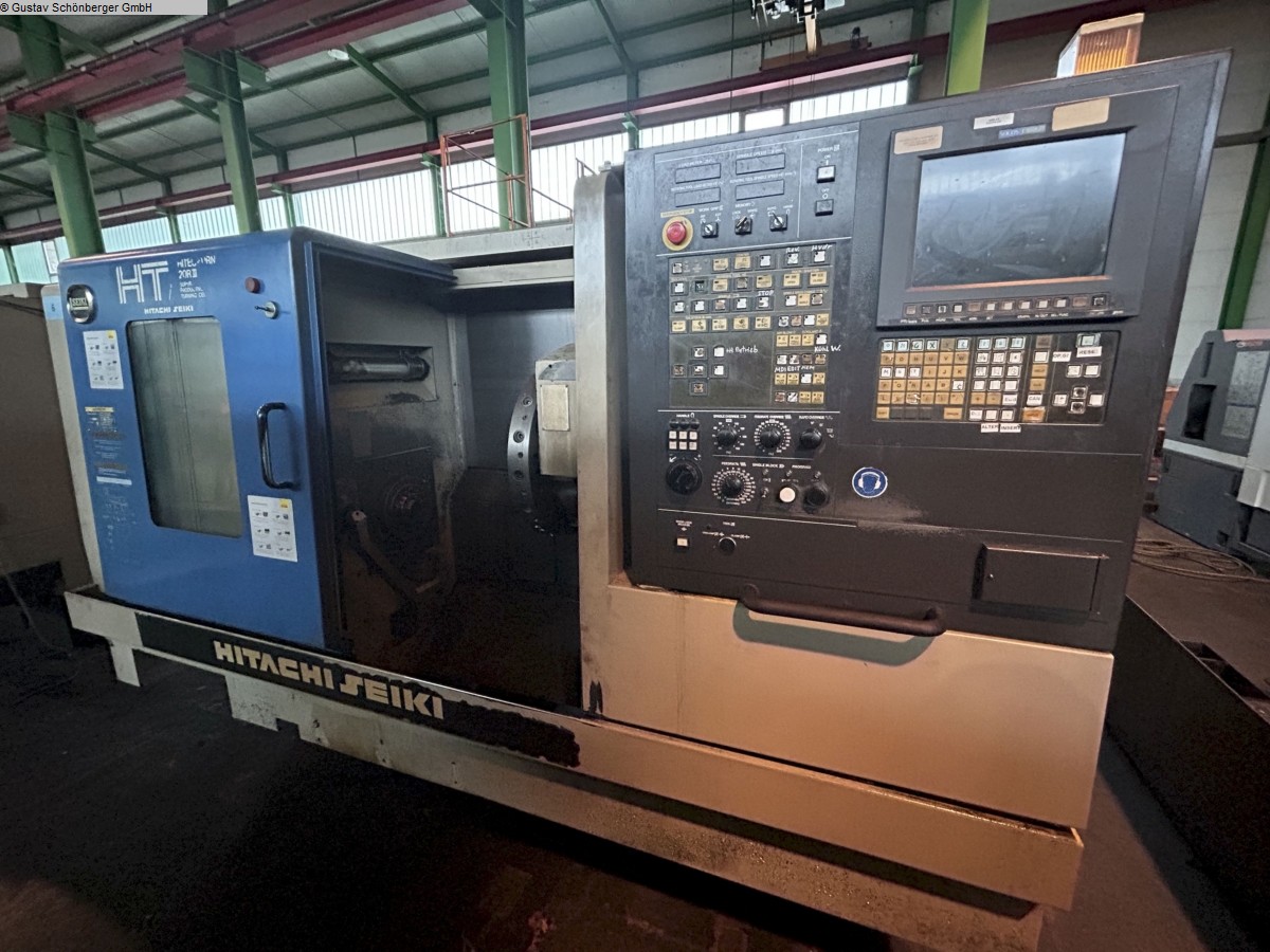gebrauchte Maschinen sofort verfügbar CNC Drehmaschine HITACHI-SEIKI HT 20R III