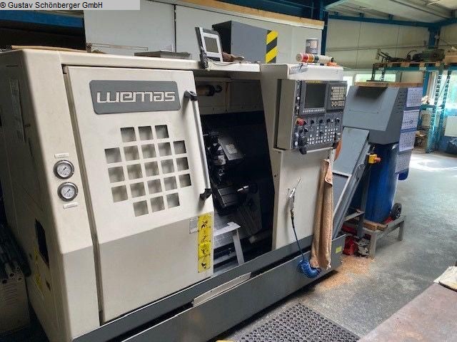 used Metal Processing CNC Lathe - Inclined Bed Type WEMAS Turn 210-52