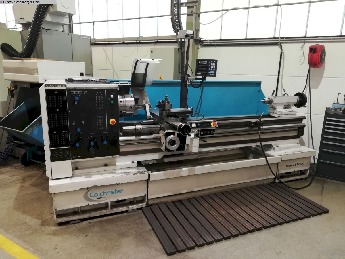 used Metal Processing Center Lathe COLCHESTER Mascot VS 2000