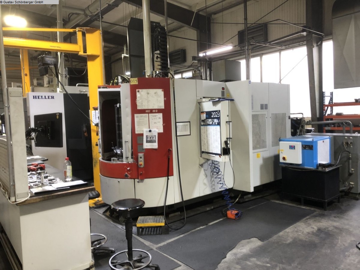 used Metal Processing milling machining centers - horizontal HECKERT HEC 400 D