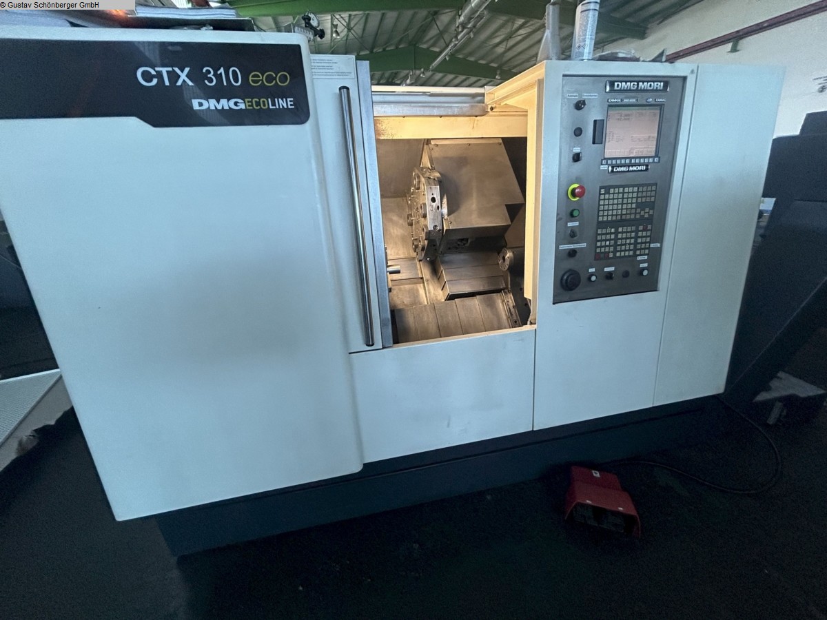 used CNC Lathe - Inclined Bed Type GILDEMEISTER CTX 310V3 eco
