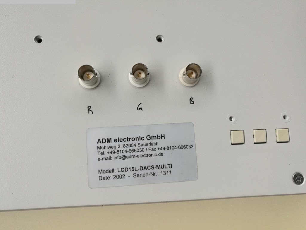 Electrónica usada / Tecnología de accionamiento ADM LCD15L-DACS-Multi
