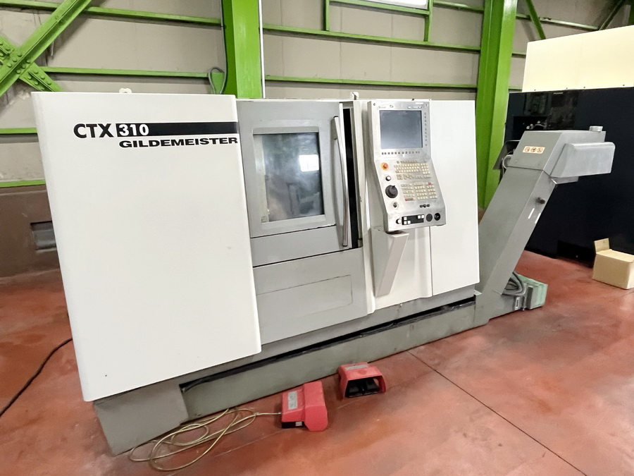 used Gear cutting machines CNC Turning- and Milling Center GILDEMEISTER CTX 310 V3
