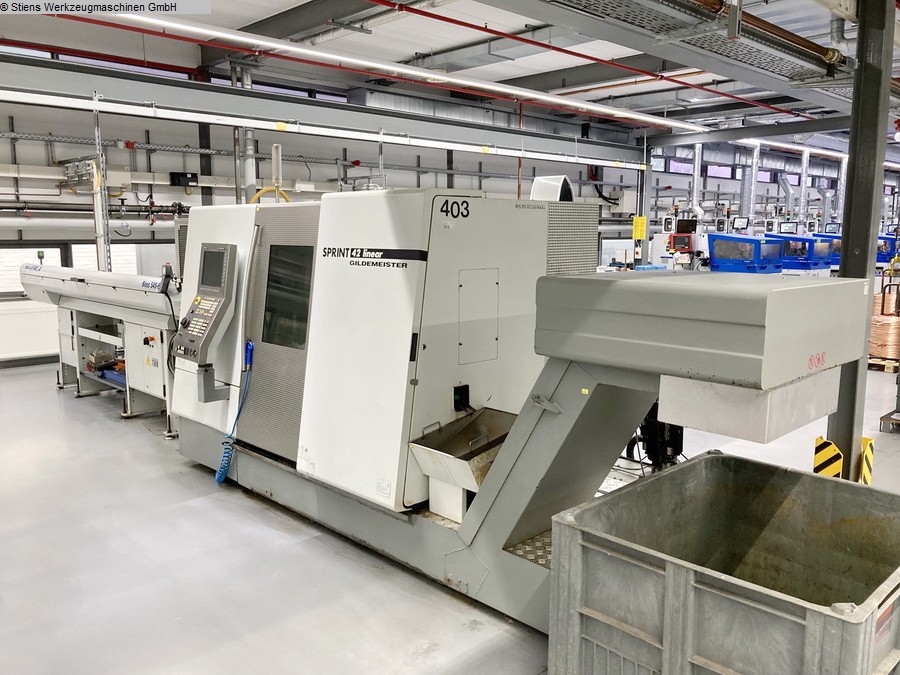 used Lathes CNC Turning- and Milling Center GILDEMEISTER Sprint 42 linear