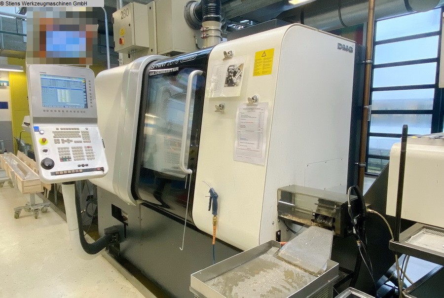 used Machines available immediately CNC Lathe GILDEMEISTER Sprint 20-8 linear