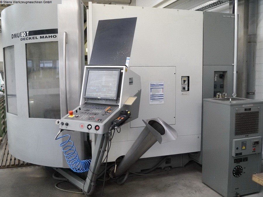 used Machines available immediately Machining Center - Universal DECKEL MAHO DMU 80 T