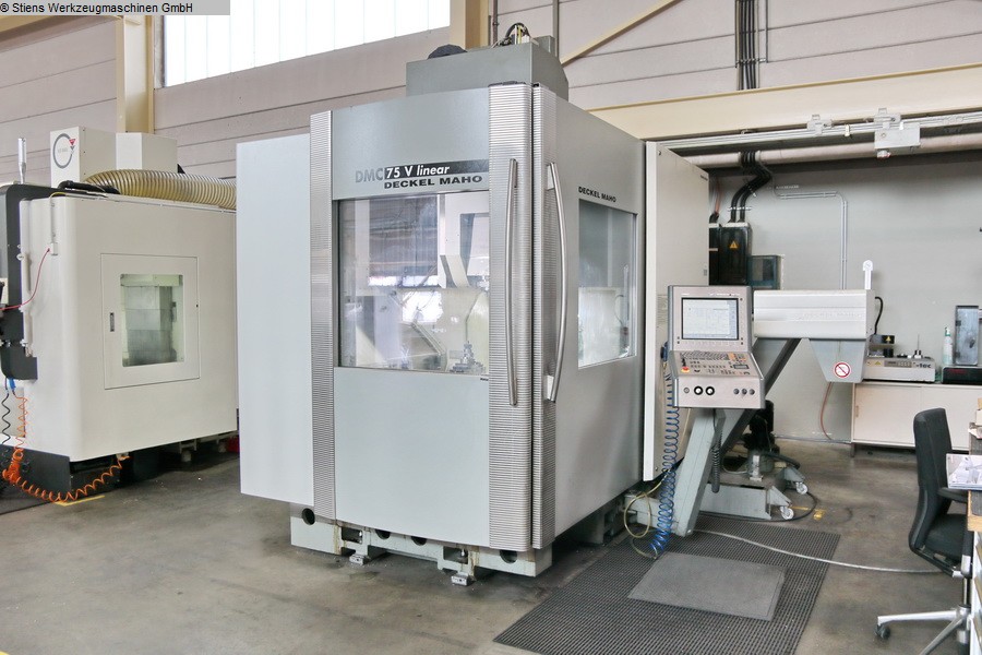 used Machines available immediately Machining Center - Vertical DECKEL MAHO DMC 75 V linear