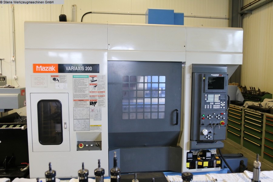 used Machines available immediately Machining Center - Vertical MAZAK Variaxis 200