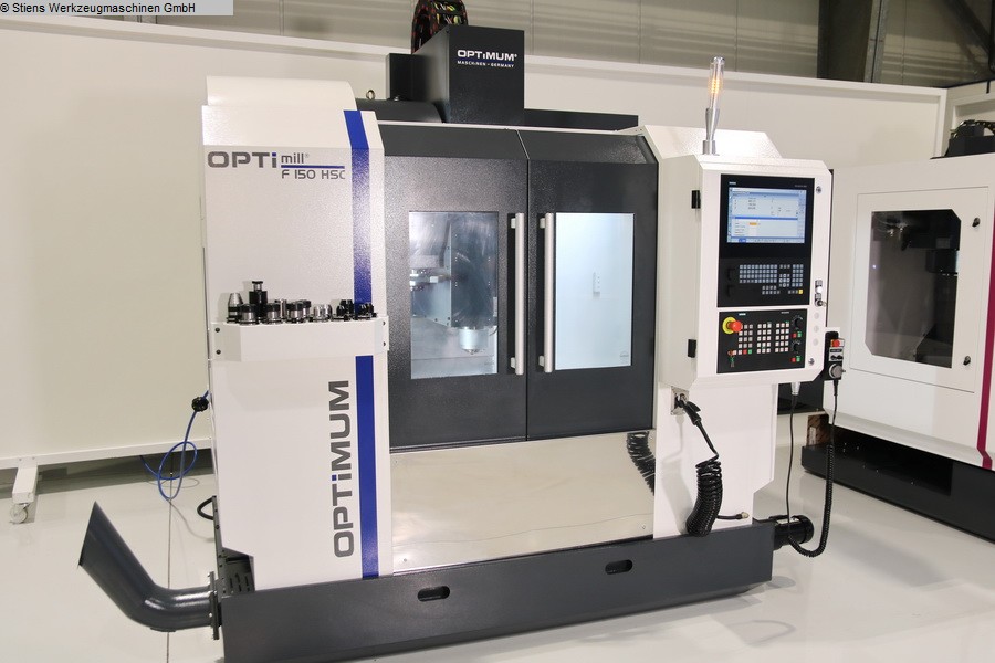 used Machines available immediately Machining Center - Vertical OPTIMUM OPTImill F 150 HSC