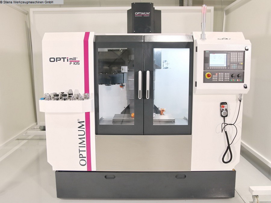 used Machines available immediately Machining Center - Vertical OPTIMUM OPTImill F 105 CNC