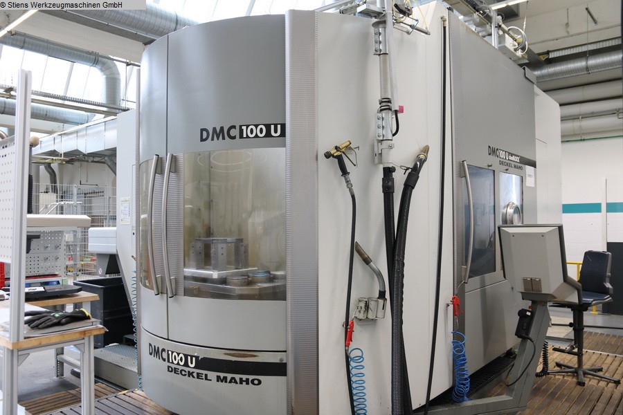 gebrauchte Maschinen sofort verfügbar Bearbeitungszentrum - Universal DECKEL MAHO DMC 100 U duoBLOCK