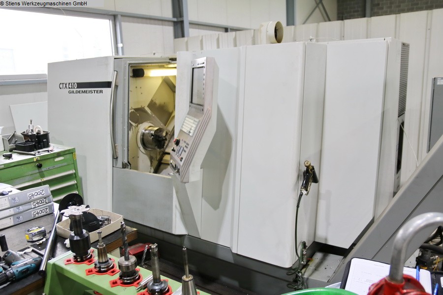 gebrauchte Maschinen sofort verfügbar CNC Dreh- und Fräszentrum GILDEMEISTER CTX 410 V3