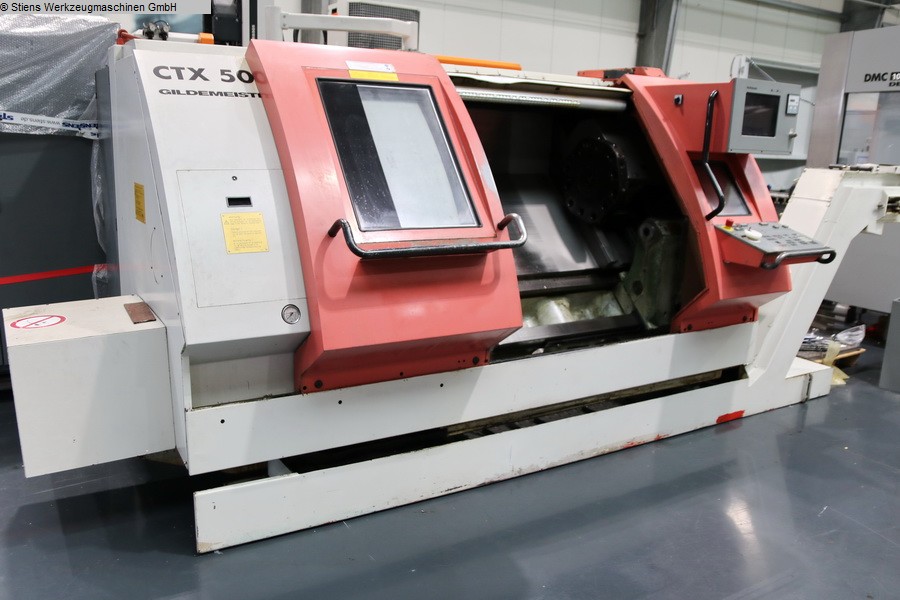 gebrauchte Maschinen sofort verfügbar CNC Drehmaschine GILDEMEISTER CTX 500