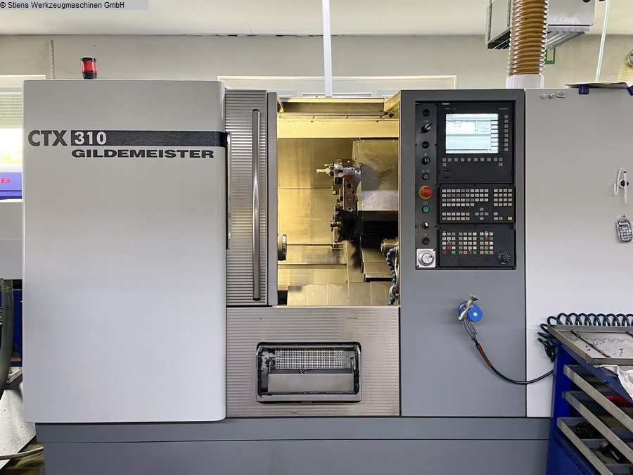 gebrauchte Metallbearbeitungsmaschinen CNC Dreh- und Fräszentrum GILDEMEISTER CTX 310 V3