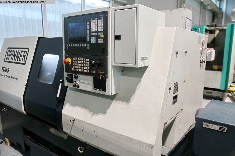 gebrauchte Metallbearbeitungsmaschinen CNC Dreh- und Fräszentrum SPINNER TC 65 MC