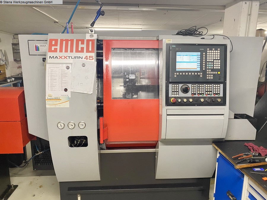 used CNC Turning- and Milling Center EMCO MaxxTurn 45