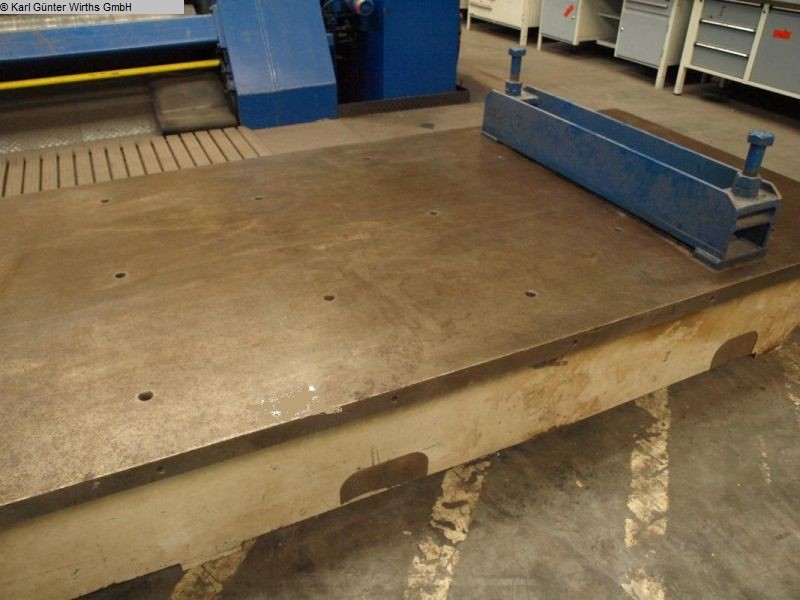 used Machines available immediately Straightening Plate UNBEKANNT 4000x1500x500