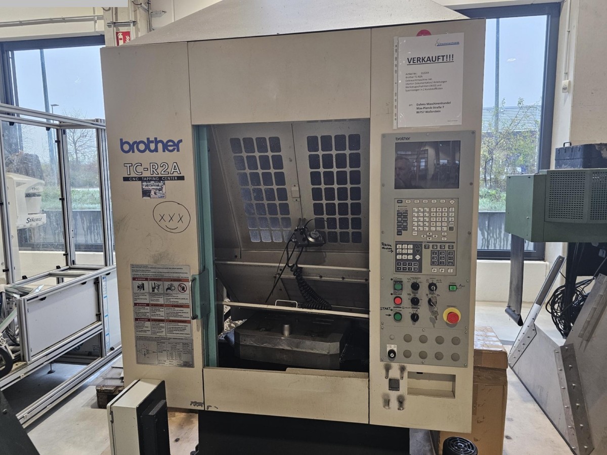 used Machines available immediately milling machining centers - vertical BROTHER TC-R2A