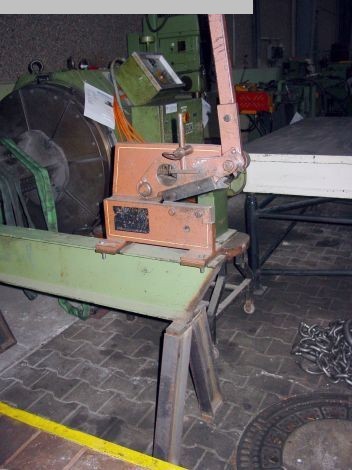 used Metal Processing Hand-Lever Shear PEDDINGHAUS 4 RP 8