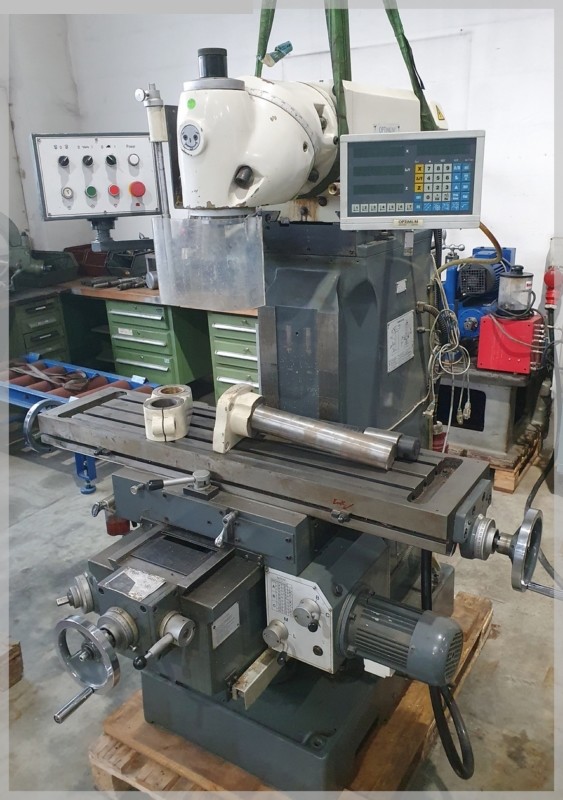 gebrauchte Metallbearbeitungsmaschinen Fräsmaschine - Universal OPTIMUM UF100