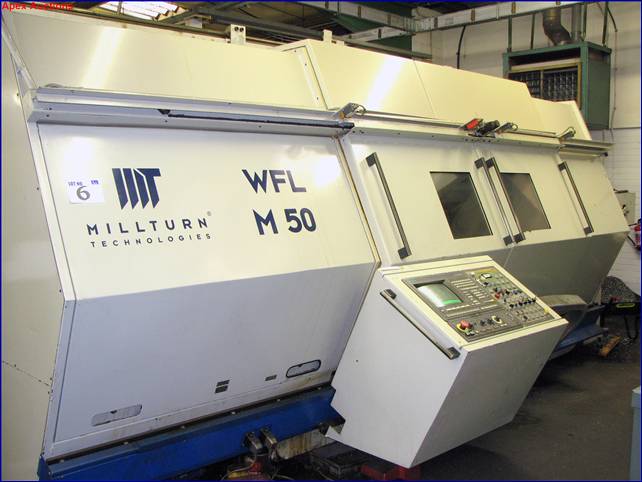 gebrauchte Maschinen sofort verfügbar CNC Dreh- und Fräszentrum WFL  5-ACHSEN M 50