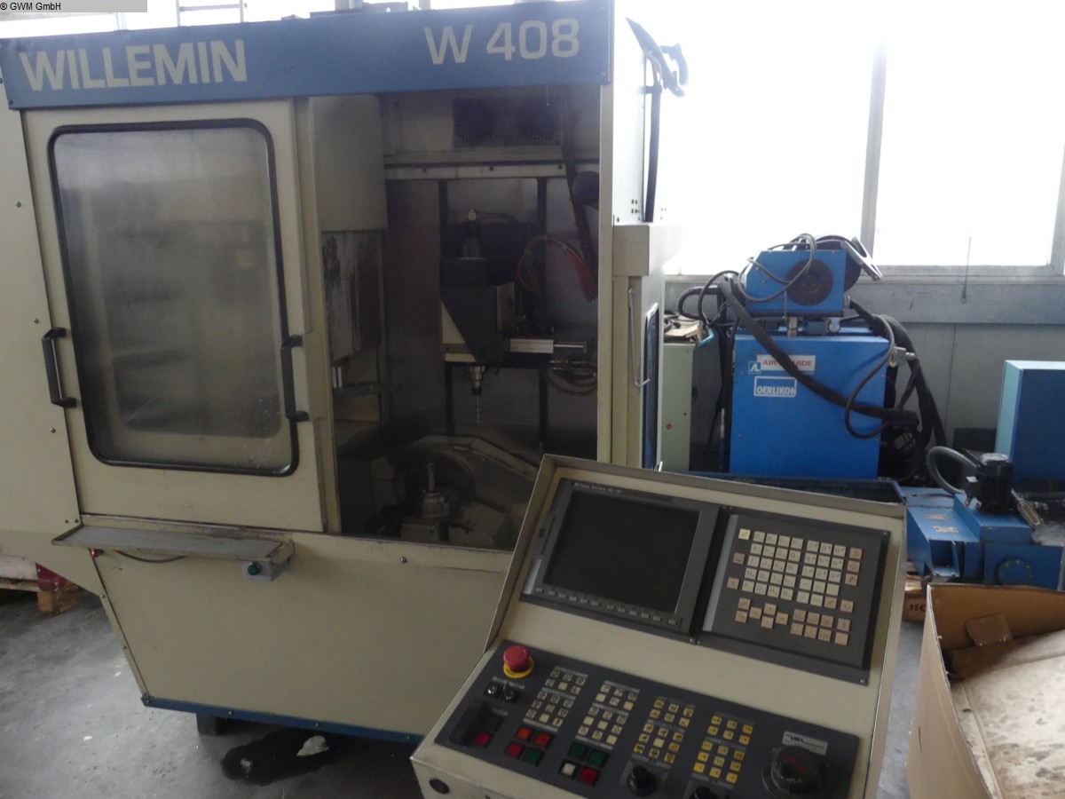 gebrauchte Metallbearbeitungsmaschinen Bearbeitungszentrum - Vertikal WILLEMIN MACODEL 408 S