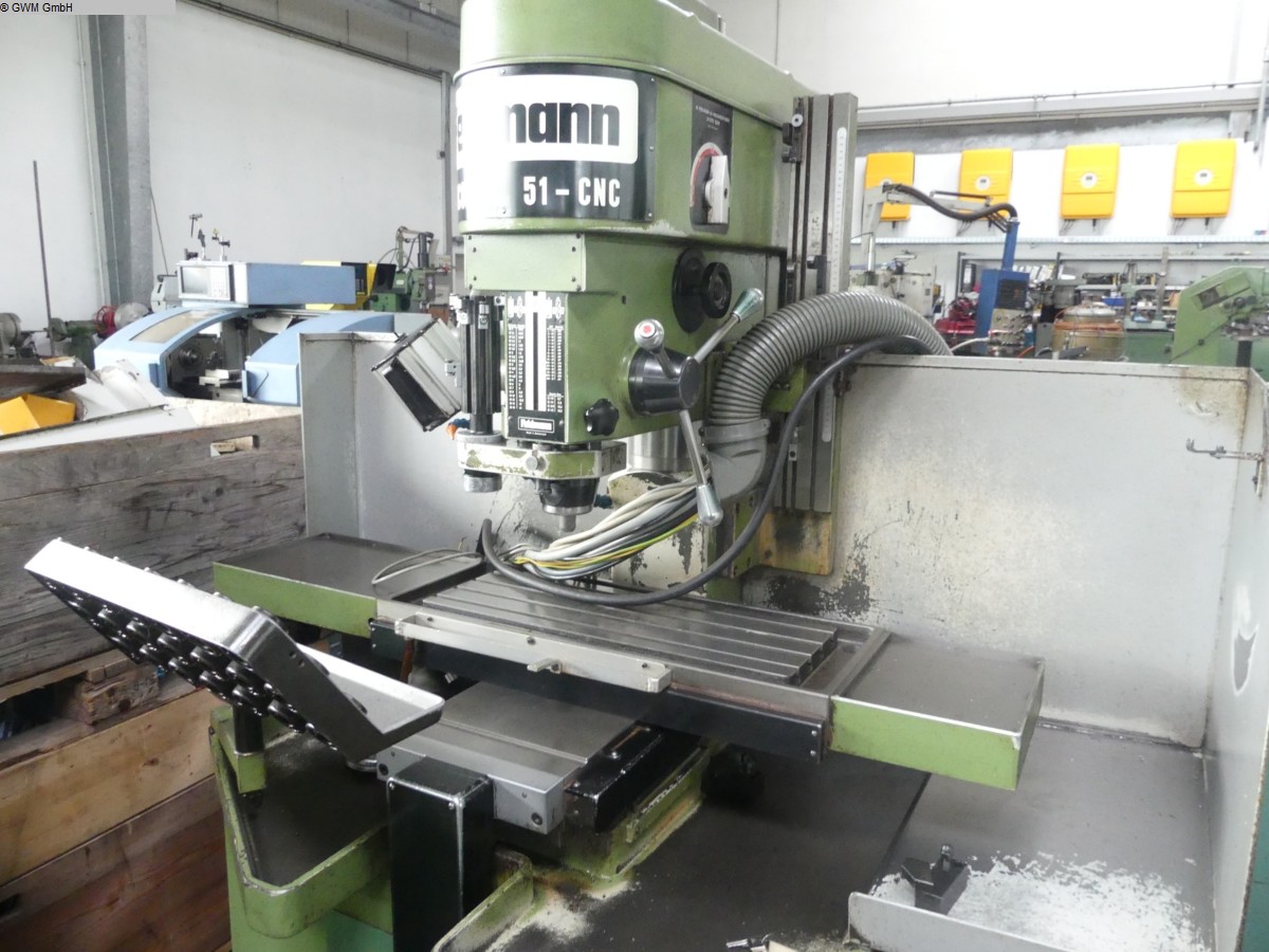 gebrauchte Metallbearbeitungsmaschinen Koordinatenbohrmaschine FEHLMANN Picomax 51 CNC