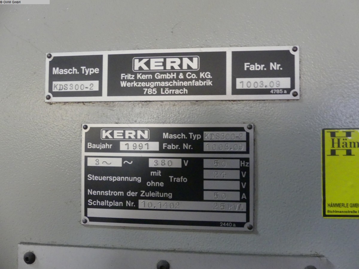 подержанный токарный станок с ЧПУ Kern KDS / 300/2