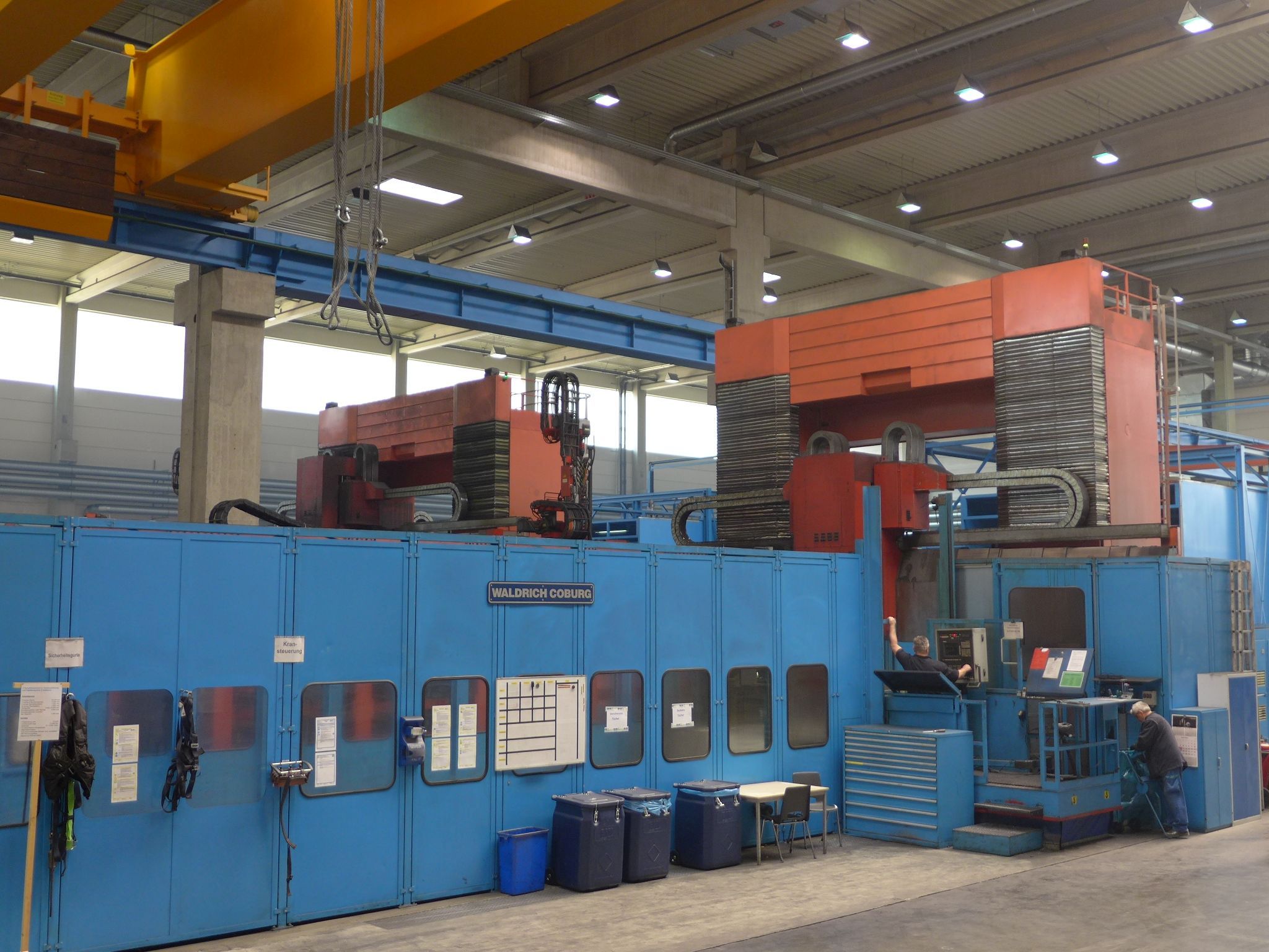 used Machines available immediately Planer-Type Milling M/C - Double Column WALDRICH COBURG POWERTEC 4000 AP