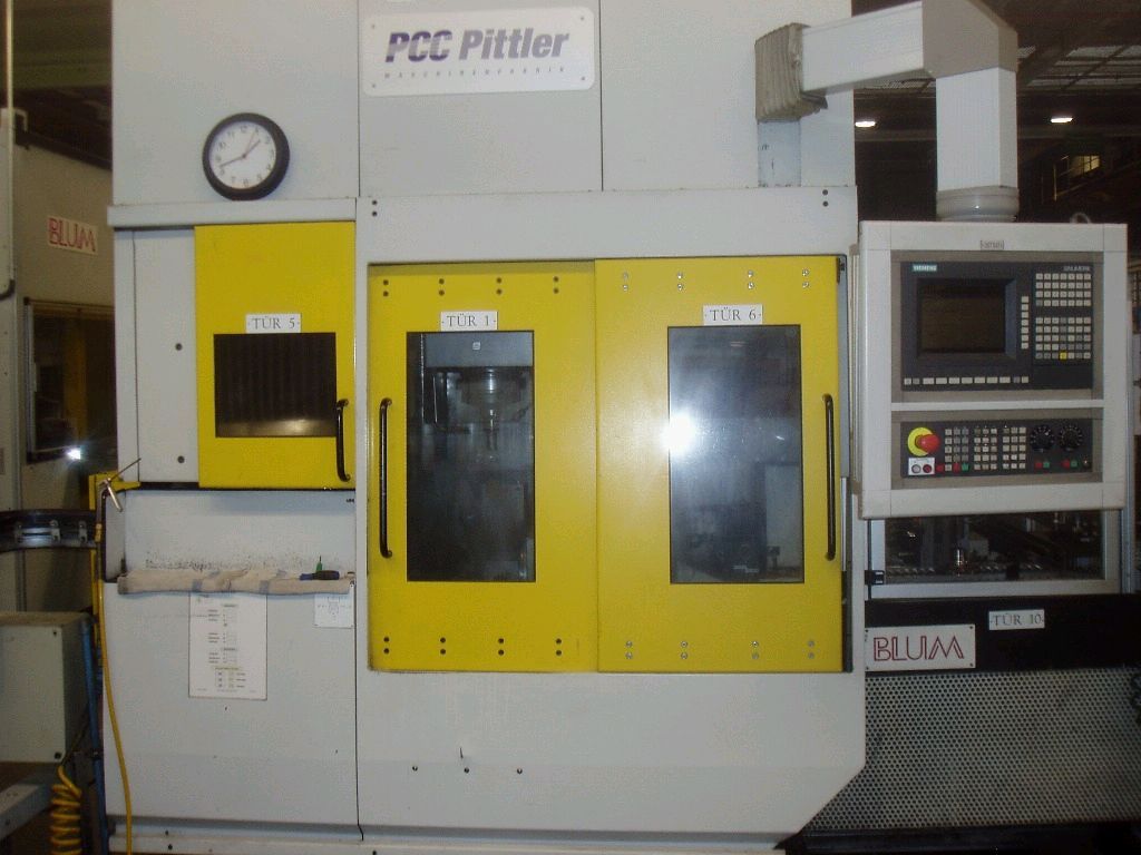 gebrauchte Metallbearbeitungsmaschinen CNC Drehmaschine PITTLER PV SL 1/1-1