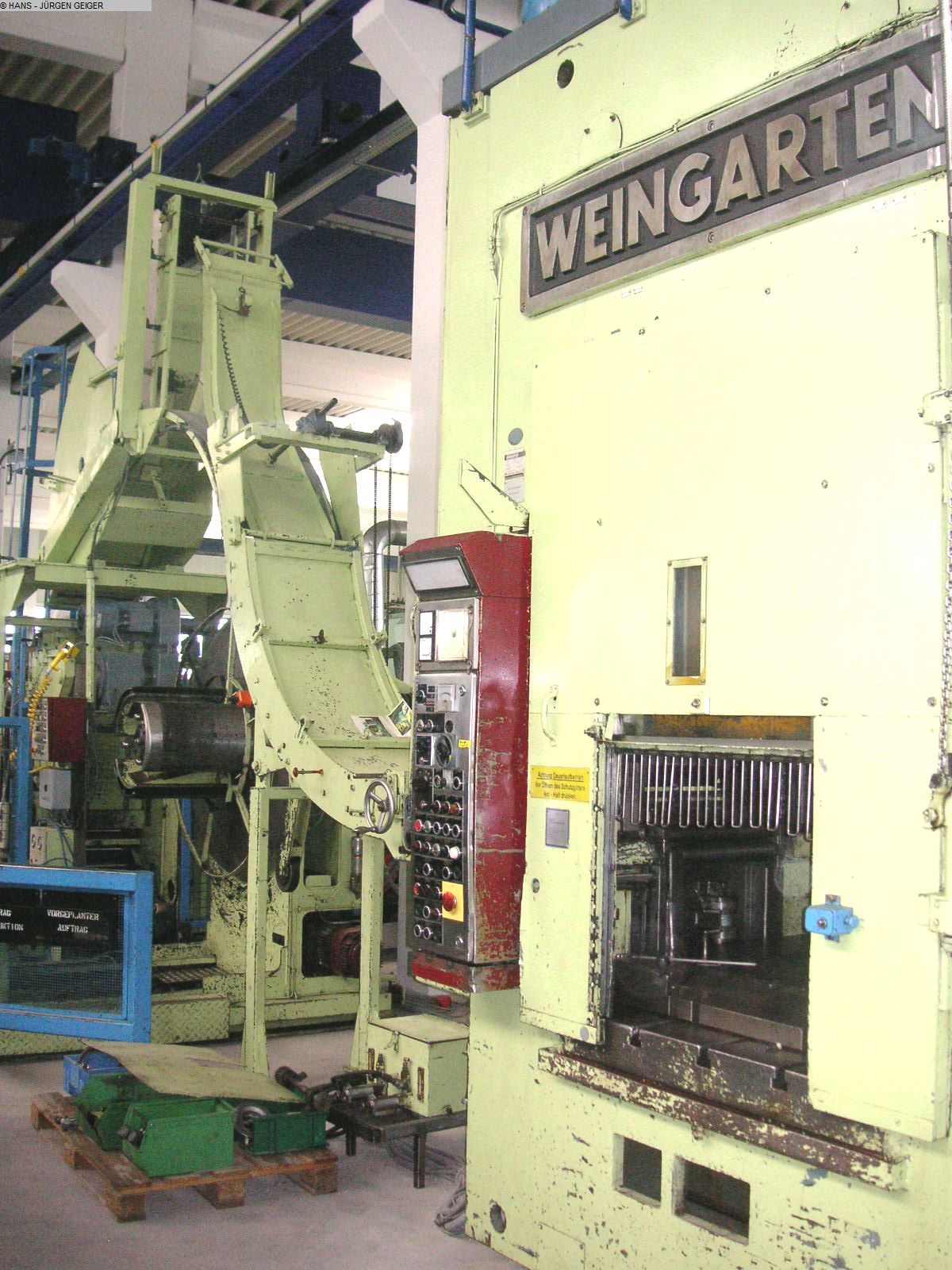 used  Automatic Punching Press - Double Column WEINGARTEN HD 160
