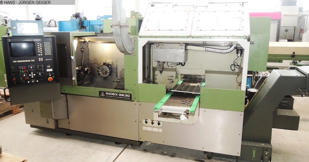 used Machines available immediately Chucking Automatic Lathe-Single Spindle INDEX GS 30