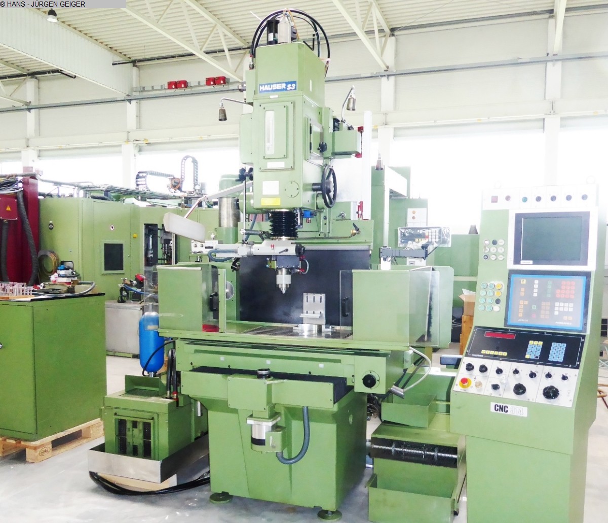 used Machines available immediately Jig Grinding Machine HAUSER S 3 - CNC 314