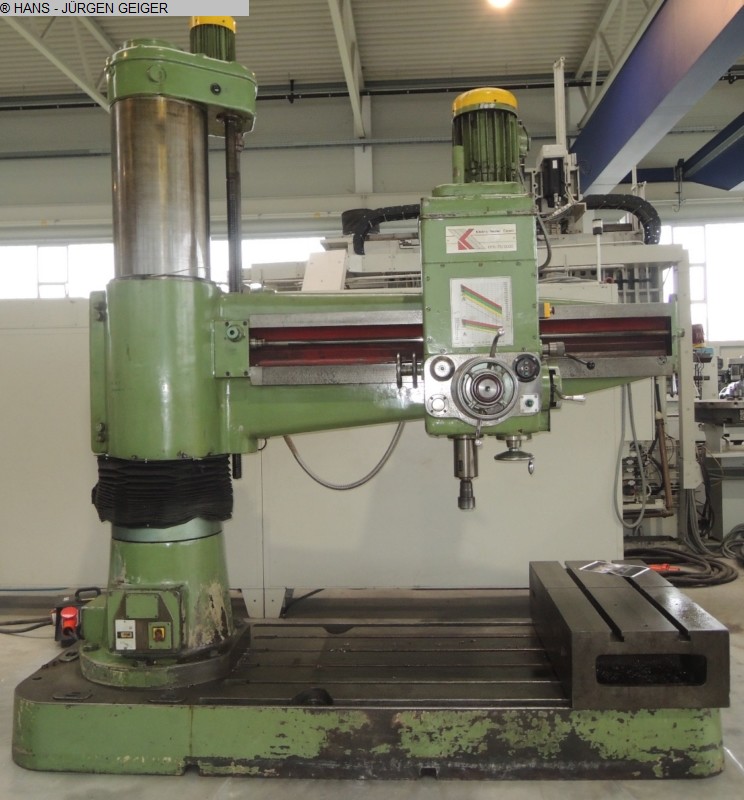 used Machines available immediately Radial Drilling Machine CSEPEL RFh 75/2000