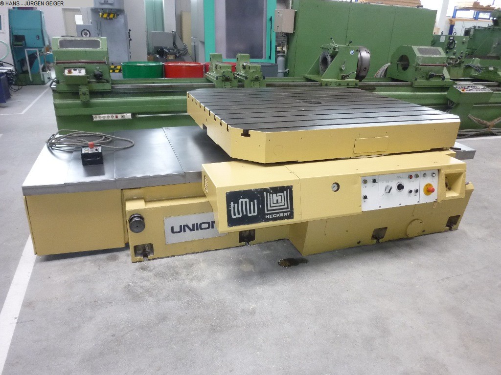 used Machines available immediately Rotary Table - Boring WMW UNION TI 2/1800