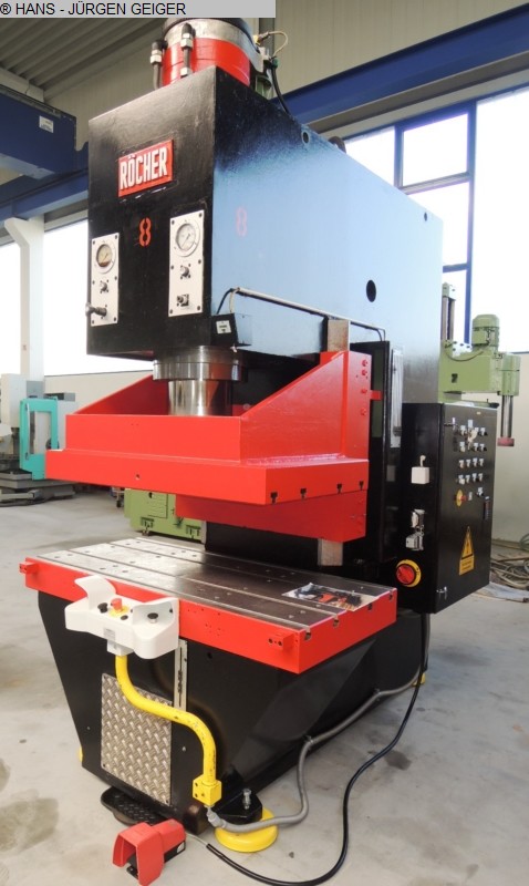 used Machines available immediately Single Column Drawing Press - Hydraulic RÖCHER REP 160.01 SZ