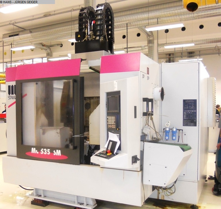 used Machines available immediately milling machining centers - vertical STAMA MC 535 SM Single