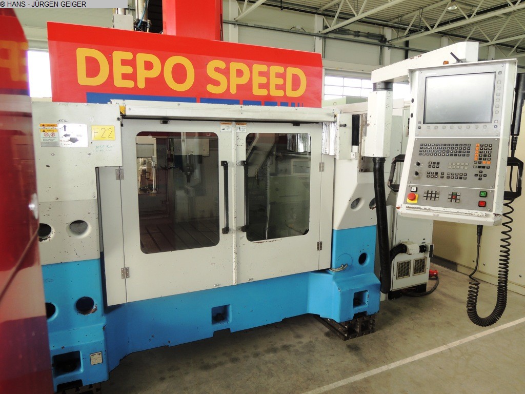 gebrauchte Maschinen sofort verfügbar Bearbeitungszentrum - Vertikal DEPO SPEED 1008