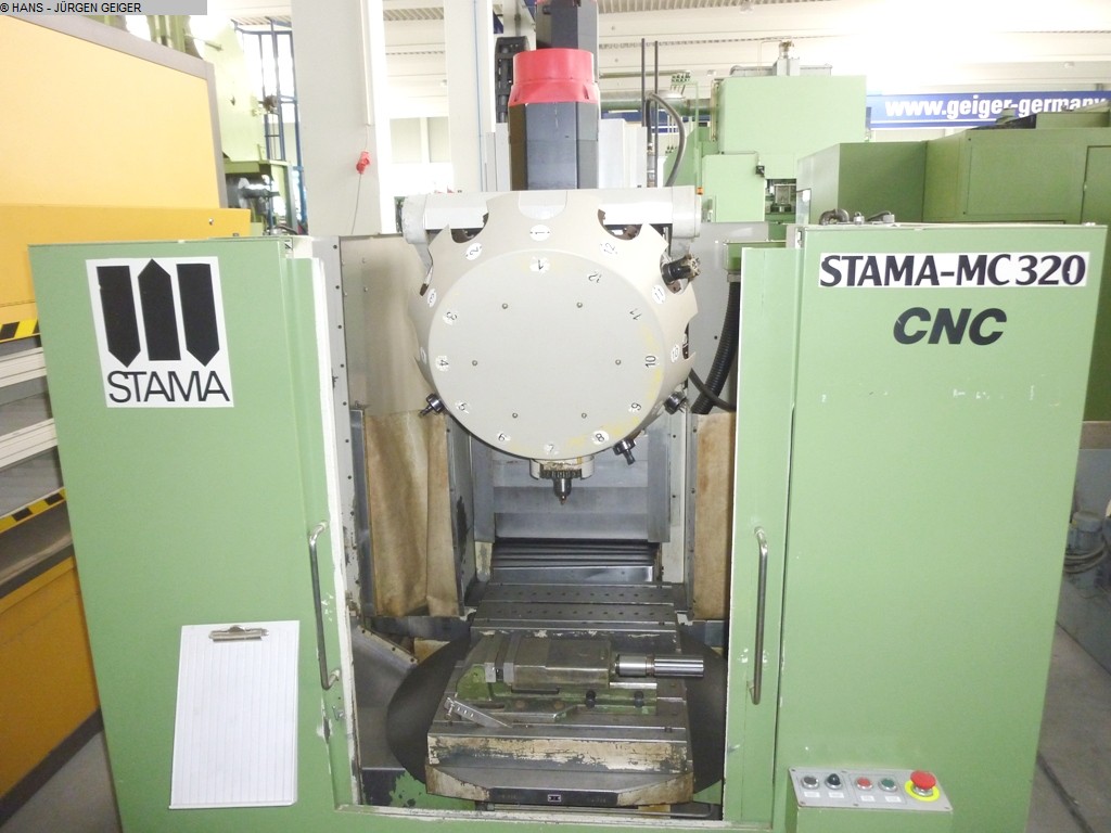 gebrauchte Maschinen sofort verfügbar Bearbeitungszentrum - Vertikal STAMA MC 320