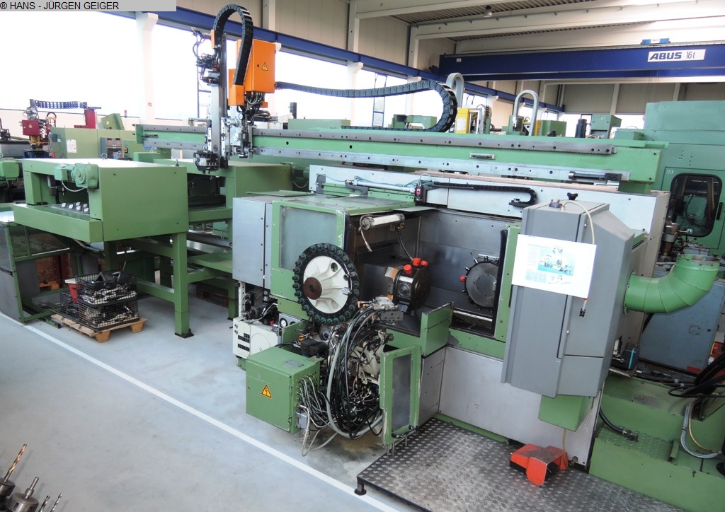used Metal Processing CNC Lathe INDEX GSC 65