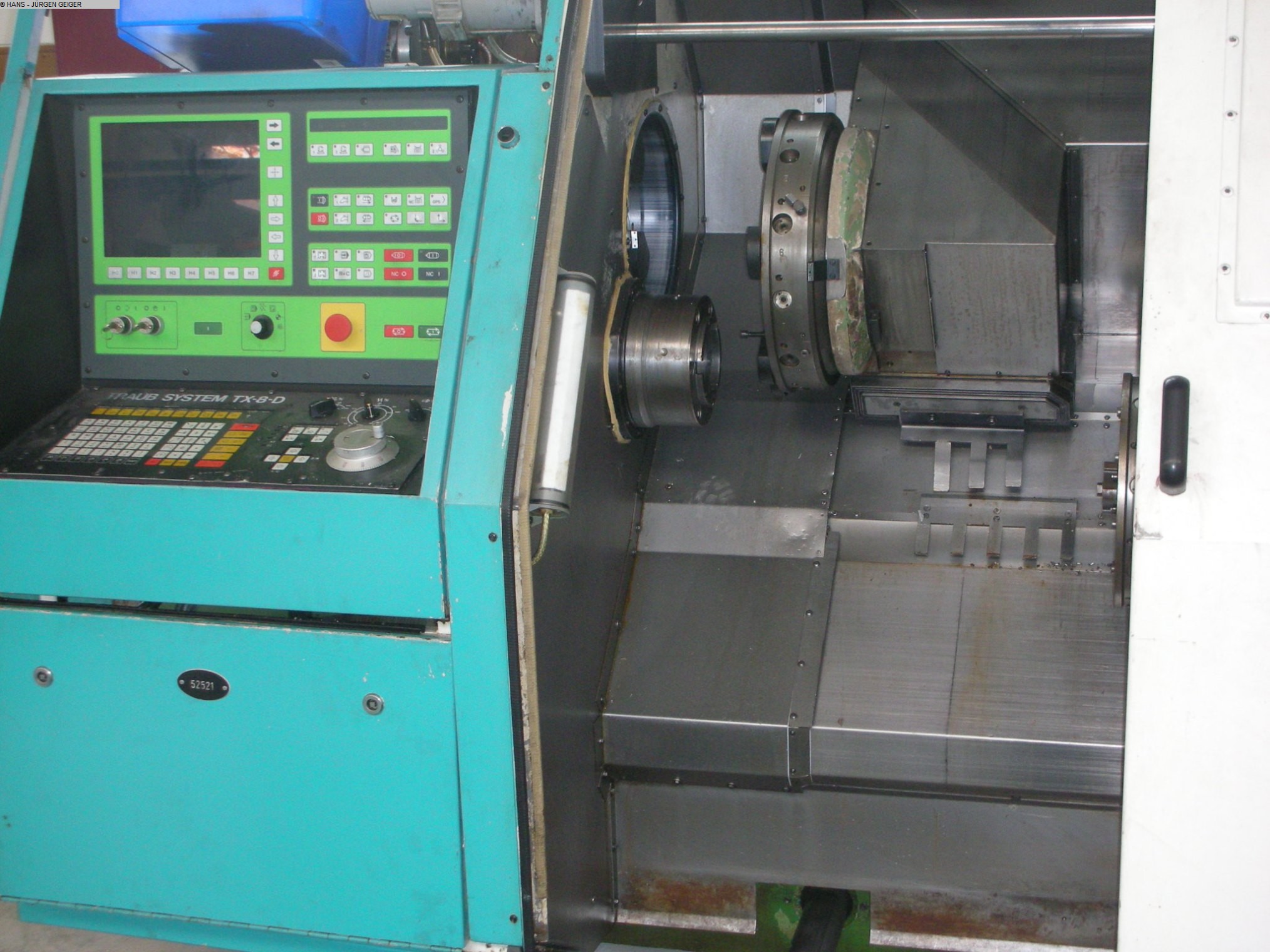 used Metal Processing CNC Lathe TRAUB TNS 65/ 80 D