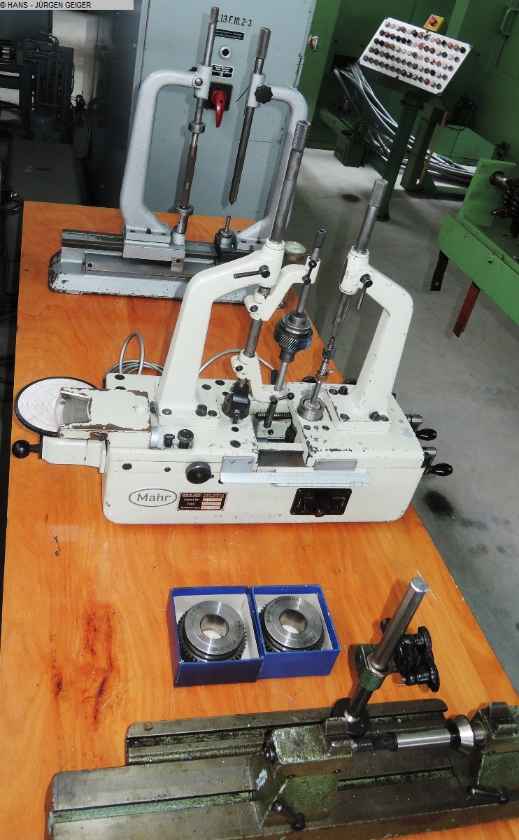 used Metal Processing Gear Testing Machine MAHR 895