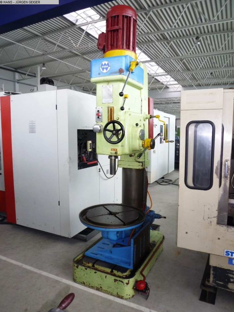 used Metal Processing Pillar Drilling Machine WEBO V 7
