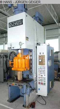 used Metal Processing Single Column Press - Hydraulic DUNKES HZS 75