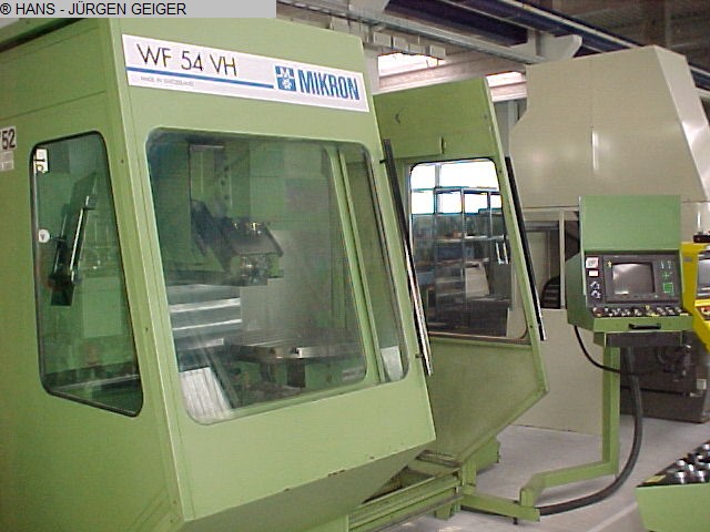 used Metal Processing Tool Room Milling Machine - Universal MIKRON WF 54 VH