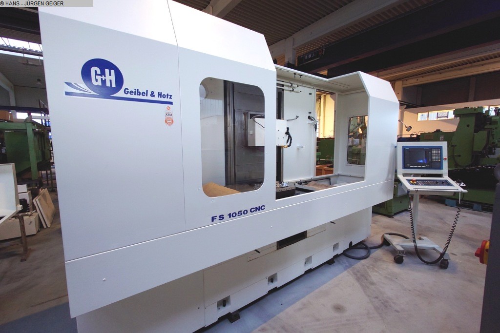 gebrauchte Metallbearbeitungsmaschinen Flachschleifmaschine - Horizontal GEIBEL&HOTZ FS 1050 GT CNC Rh