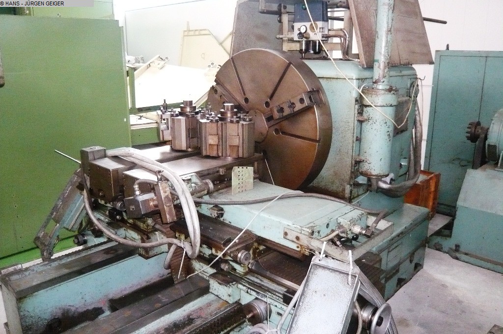 gebrauchte Metallbearbeitungsmaschinen Plandrehbank RAVENSBURG K 900 KH