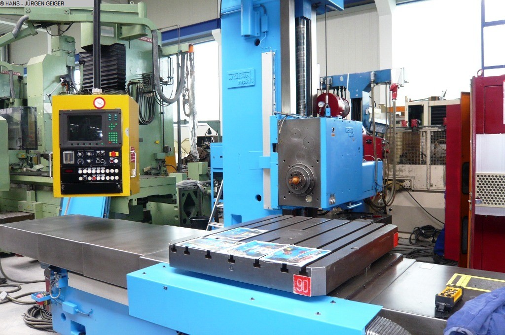 used Boring mills / Machining Centers / Drilling machines Table Type Boring and Milling Machine WOTAN RAPID 1 R/3 CNC