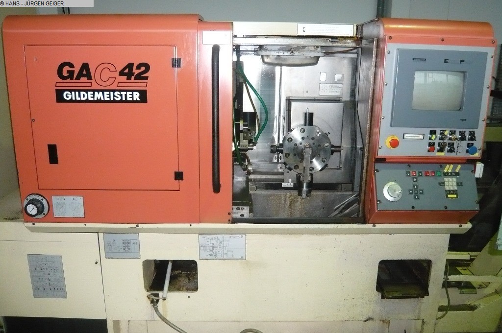 used CNC Lathe GILDEMEISTER GAC 42